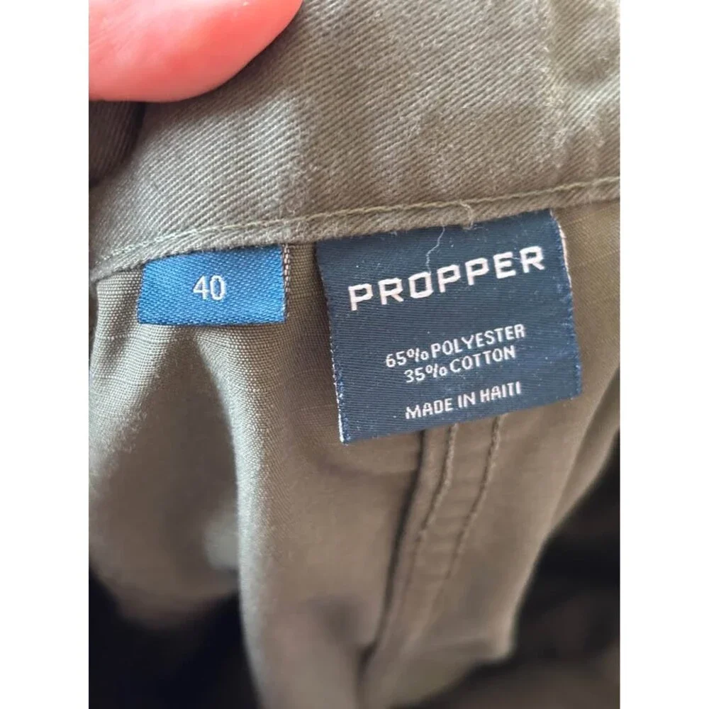 Propper Men’s Tactical Cargo Shorts – Olive Green Utility Canvas size 40